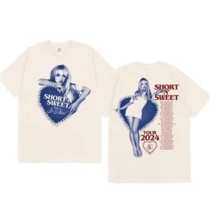 Sabrina Carpenter Short & Sweet Concert Tshirt